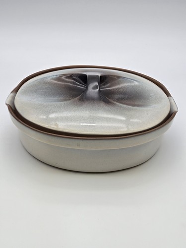 Vtg oval peter pots ceramic - oval,