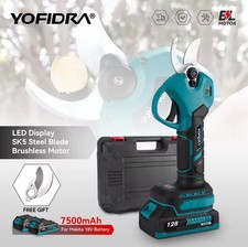 Cisaille de Sécateur Électrique 18V – Moteur Sans Balais (Sans Batterie)