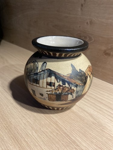 Petit vase ciboure signé - rf,