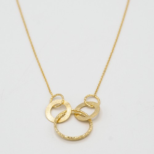 Collier jaune 9 carats - or,