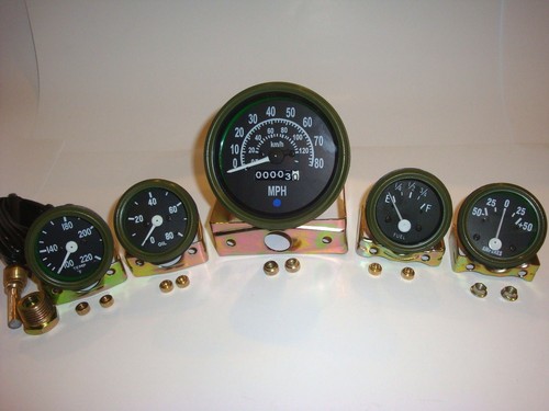 Kit jauges 12v willys - kit,