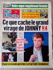 Ici Paris n° 2096 Septembre  1985 - Johnny Hallyday   (voir les détails)