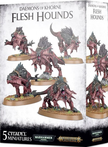 Flesh hounds - hounds, (x5