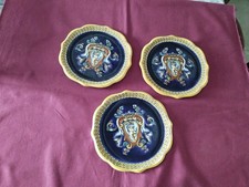 3 assiettes a dessert en