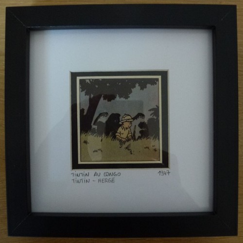 Tintin congo hergé - au,