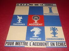 AVIATION AFFICHE ORIGINALE /