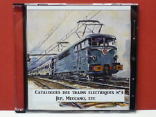 58 CATALOGUES de TRAINS ELECTRIQUES JEP, HORNBY, MECCANO, etc sur CD