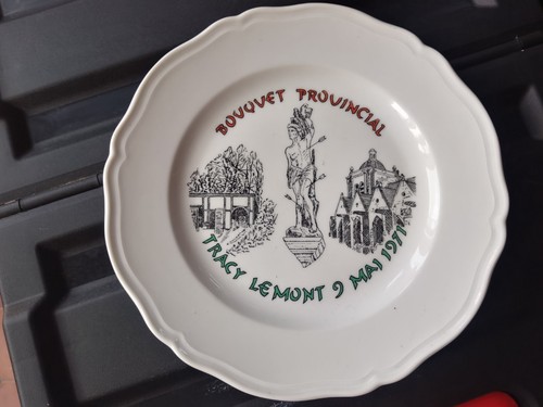 Assiette bouquet provincial - assiette,