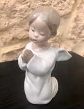 Ange à la priere en porcelaine Lladro vintage