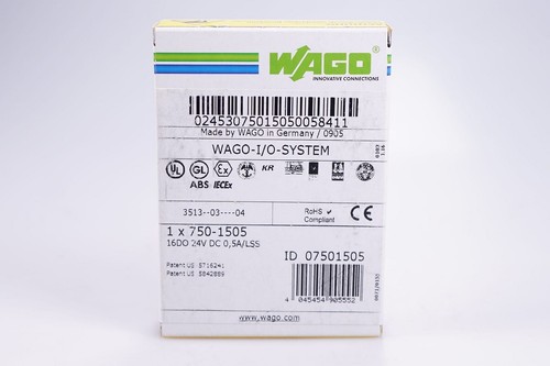 Wago 750 1505 module - 16-k,