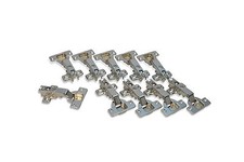 10 pièces meubles charnières 35 mm garde-robe placard Armoires de cuisine porte 