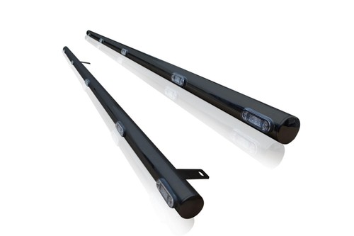 Barres latérales noir led - latérales,