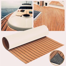 Universal 94.5"X17.7" Car Boat Marine Flooring Yacht EVA Foam Mat Teak Decking