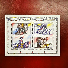 FRANCE Bloc Feuillet Carnet Bicentenaire Révolution 1991 ! NEUF ! Timbre Poste