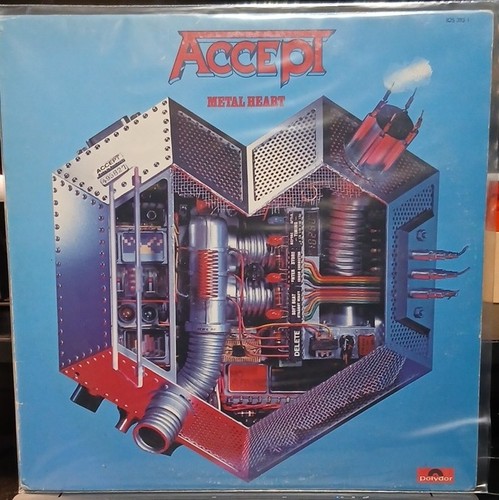 Accept metal heart lp - accept,