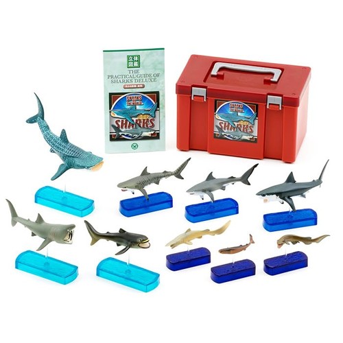Colorata real figure sharks - real,