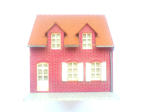 Décor maquette jouef immeuble - maquette,