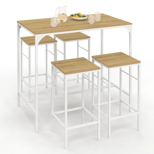 Ensemble table haute bar - table, de
