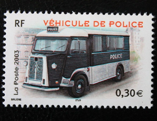 Timbre france véhicule de - timbre,
