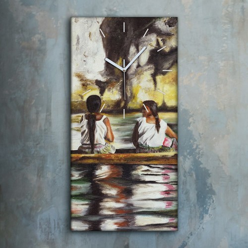 Horloge murale sur - , 30x60