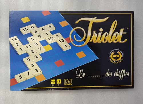 Rare jeu societe triolet - jeu, "