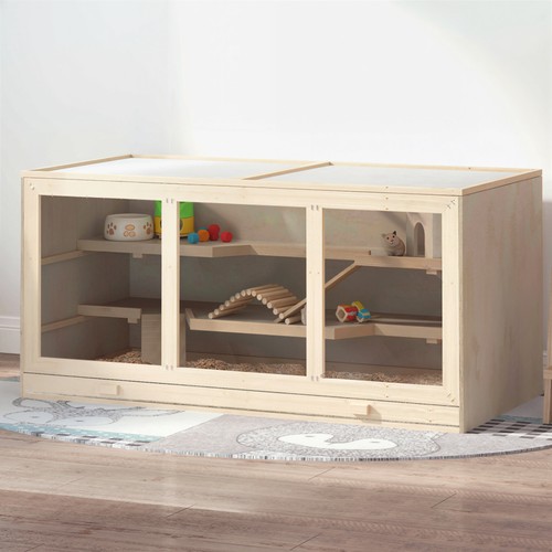 Large wooden hamster - large,