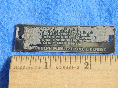 Wurlitzer 1015 1100 1250 - , 1400