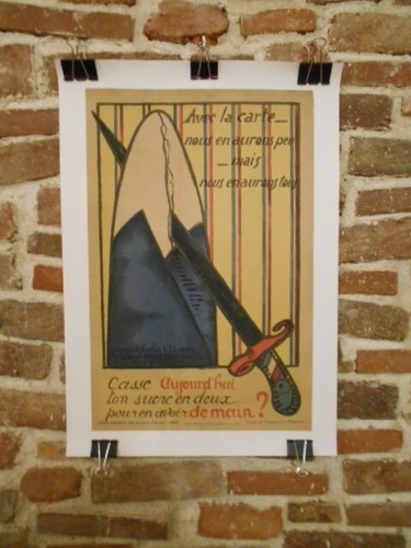 Authentique affiche ancienne - authentique,