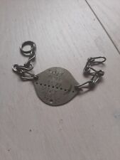 plaque d'identité militaire poilu WW2 Matricule maginot 