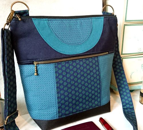 Sac artisanal patchwork tissus