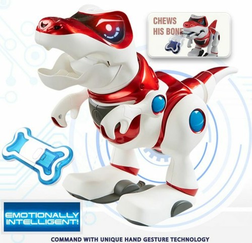 Robot dinosaure rex - t-rex, teksta