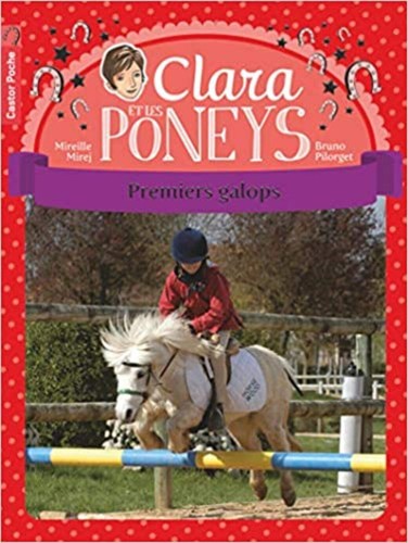 Livre clara les poneys - poneys, tome