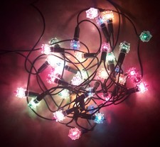 Guirlande Électrique Lumineuse Noël 35 Lampes blanche non clignotante W