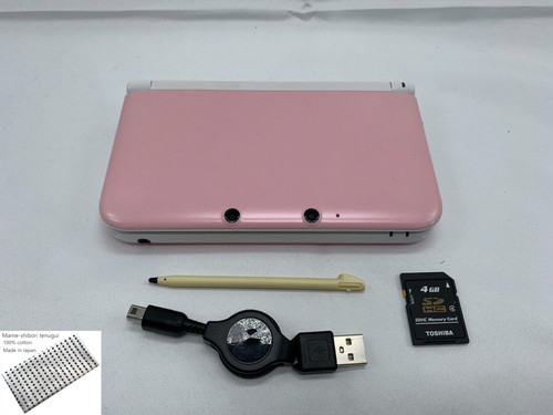 Console 3ds rose blanc - console, ll