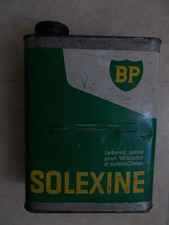 ANCIEN BIDON SOLEXINE COMPLET VIDE ETAT MOYEN