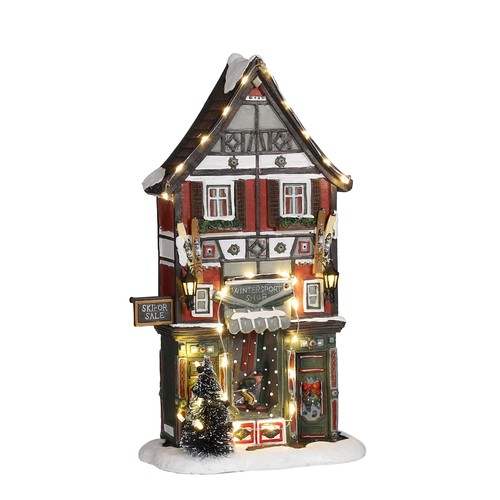 Luville kerstdorp miniature - luville,