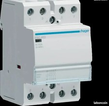 Contacteur 63A 4F 230V ESC463 HAGER