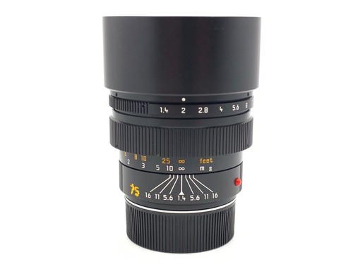 Leica summilux objectif 75mm - leica,