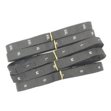 Étiquette De Taille D'étiquette De Vêtements Tissés 5 Rouleaux 2500 Pièces,