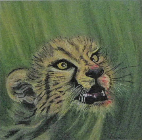 Peinture pastel originale - peinture,