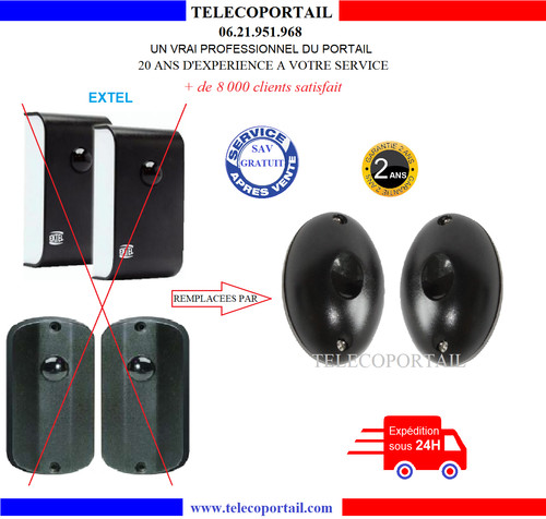 Photocellules infrarouge - photocellules,