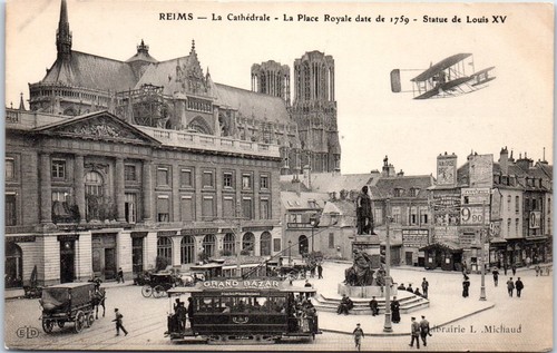 Reims carte postale - 51,