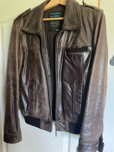 Blouson cuir homme - cuir,
