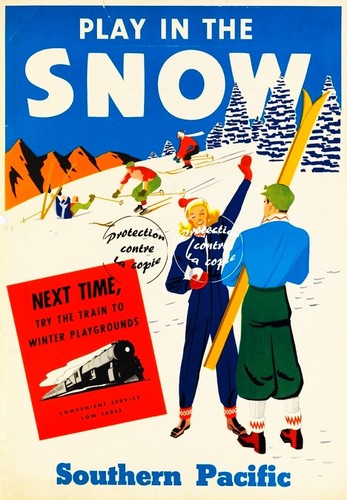 Snow ski train r131 - train,