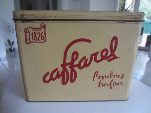 Ancienne boite publicitaire - ancienne,