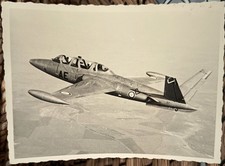 Photo avion Fouga Magister CM170 Armée de l’Air – CPA vintage avion école