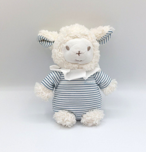 Peluche doudou mouton blanc