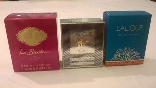 Lot miniature parfum lalique - 3,