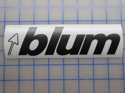 Blum décal 7 5 11 - blum, 11"