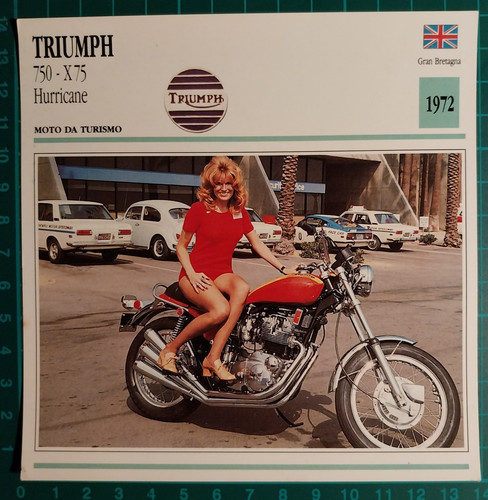 Photo moto triumph - photo, x75